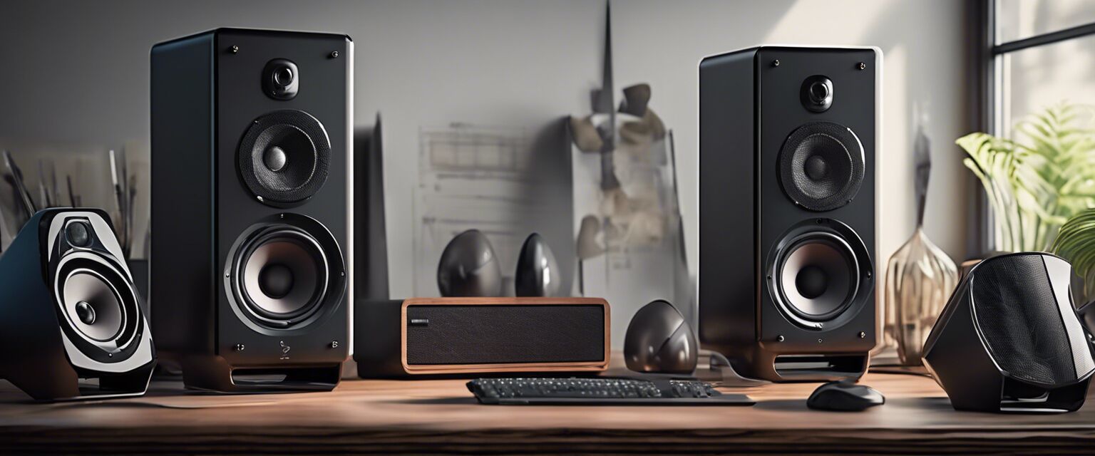 Desktop Monitor Speakers